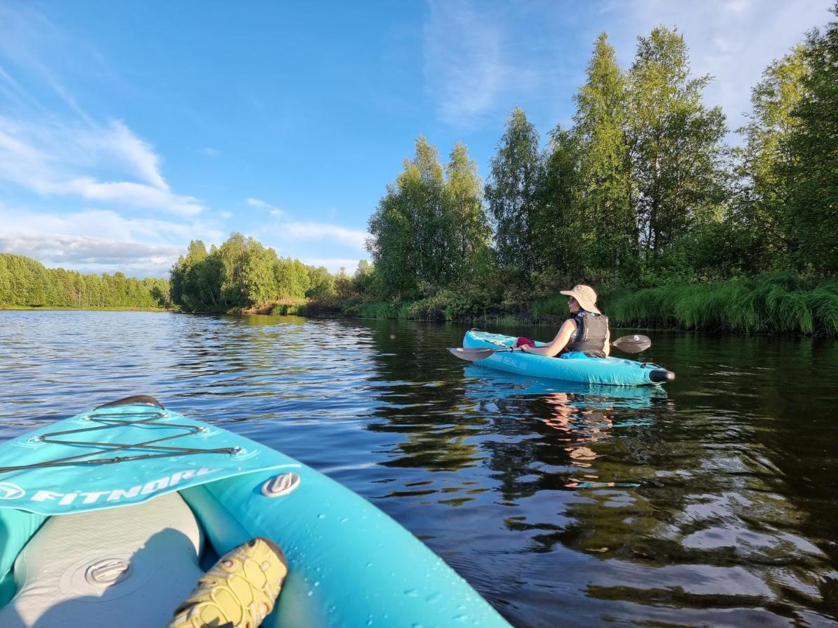 Wanha Kunnantalo Lägenhet Pudasjarvi Exteriör bild
