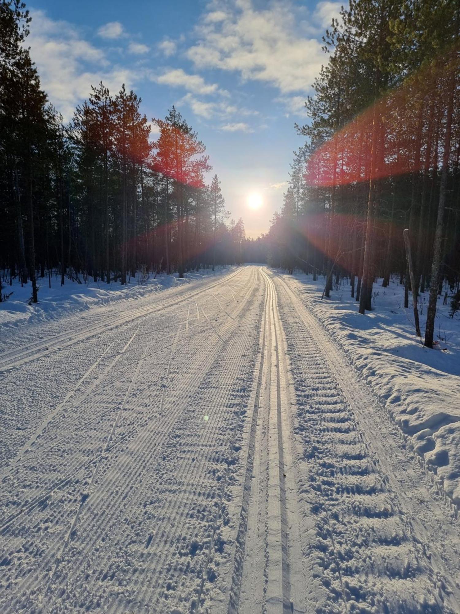 Wanha Kunnantalo Lägenhet Pudasjarvi Exteriör bild